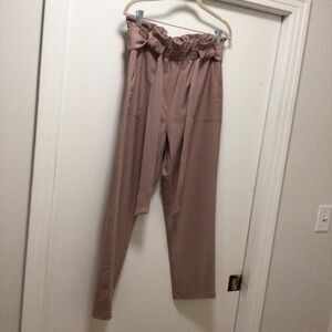 Grace Karin High Waisted Paperbag Pants